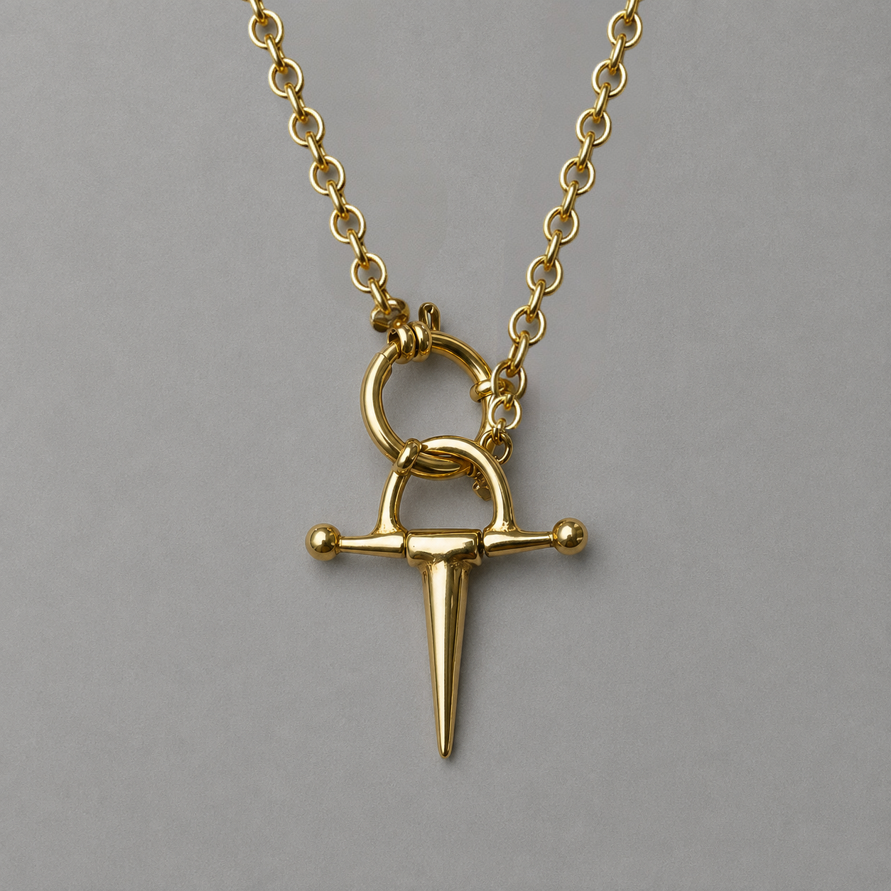 THE BIT NECKLACE GOLD