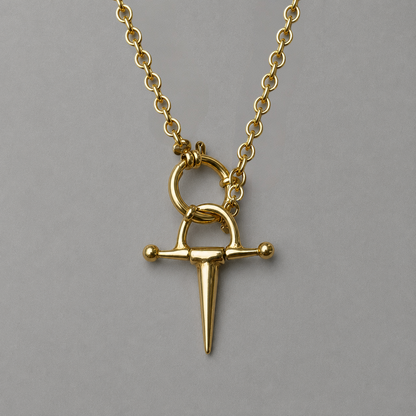 THE BIT NECKLACE GOLD