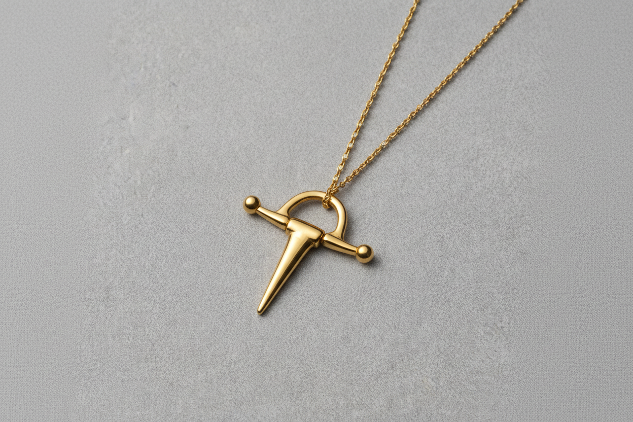 THE BIT NECKLACE GOLD